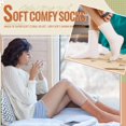 thumbnail image 6 of Womens Fuzzy Socks Soft Cozy Fluffy Slipper Socks Winter Warm Plush Sleeping Christmas Socks 5 Pairs, 6 of 6