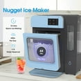 thumbnail image 2 of VECYS Nugget Ice Maker W/ Side Water Tank, 44LBS/Day Self-Cleaning, Blue, 2 of 7