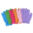 thumbnail image 3 of Kearding 2/8 Uds. Guante exfoliante para ducha, guantes exfoliantes, esponja de masaje corporal resistente, de piel, espuma hidratante Suministros de limpieza para el hogar, 3 of 6