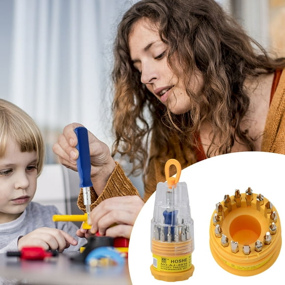 Cameland Functional Homewares Pagoda Type Screwdriver Set Combination Screw 16 In 1 Manual Screwdriver Set Tool