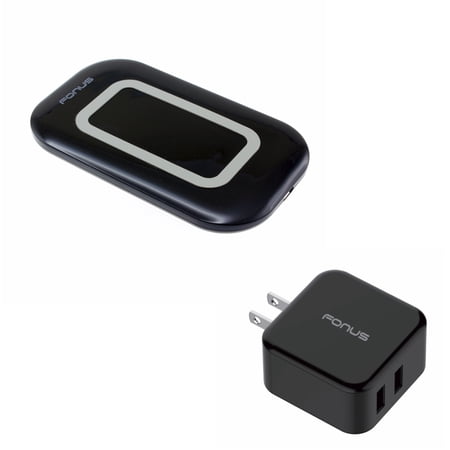 10W Fast Charge Wireless Charger Slim Charging Pad w 30W Adaptive Fast 2-Port Home Wall Travel AC USB Charger G2W for LG G7 ThinQ - Motorola Droid Turbo  Google Nexus 6  2 Mini MAXX - Nokia 8 price history on PriceWatchPro