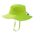 thumbnail image 5 of Husfou Kids Sun Hat, Summer Toddler Hats Breathable for Girls Boys Baby UPF 50+ Beach Hat Adjustable for 12 months-5 years Wide Brim Caps Sun Protection Bucket Hat Children Hat, 5 of 5