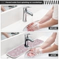 thumbnail image 5 of Coolnut 2 Pack Faucet Mat Splash Guard for Kitchen Sink, Cute Alpaca 14x5 Inch Super Absorbent Microfiber Sink Protector Mat, Kitchen Sink Mat Machine Washable Kitchen Sink Accessories, 5 of 7