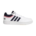 thumbnail image 1 of Tenis Adidas Hoops 3.0 Blanco con Azul y Rosa Unisex, 1 of 4