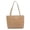 Khaki, variant on ibiyuan Canvas Crossbody Bags For Women Women Textured Straw Canvas Blend Shoulder Handbag Personality Fashion Beach Casual Carry Tote Purse