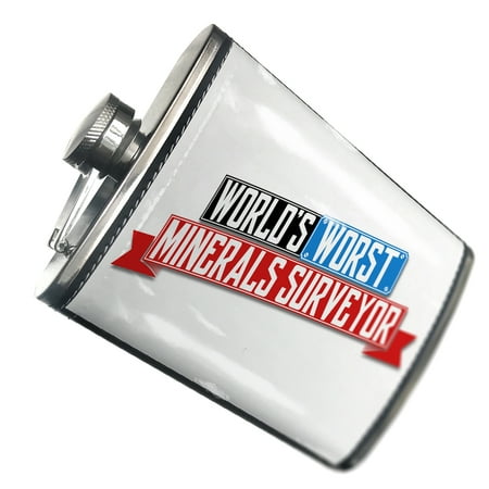 

NEONBLOND Flask Funny Worlds worst Minerals Surveyor