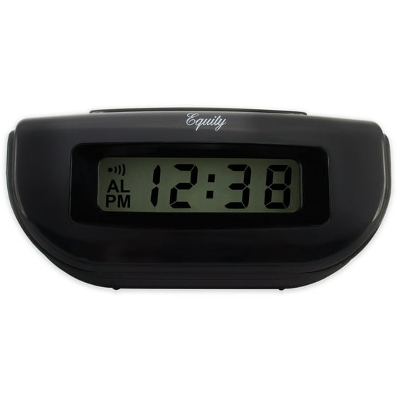 Equity by La Crosse 31003 Small Digital Alarm Clock