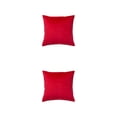 thumbnail image 1 of Bewildely Funda de cojín de asiento Funda de almohada Accesorios Rojo Rojo 45x45cm 2Conjunto, 1 of 6