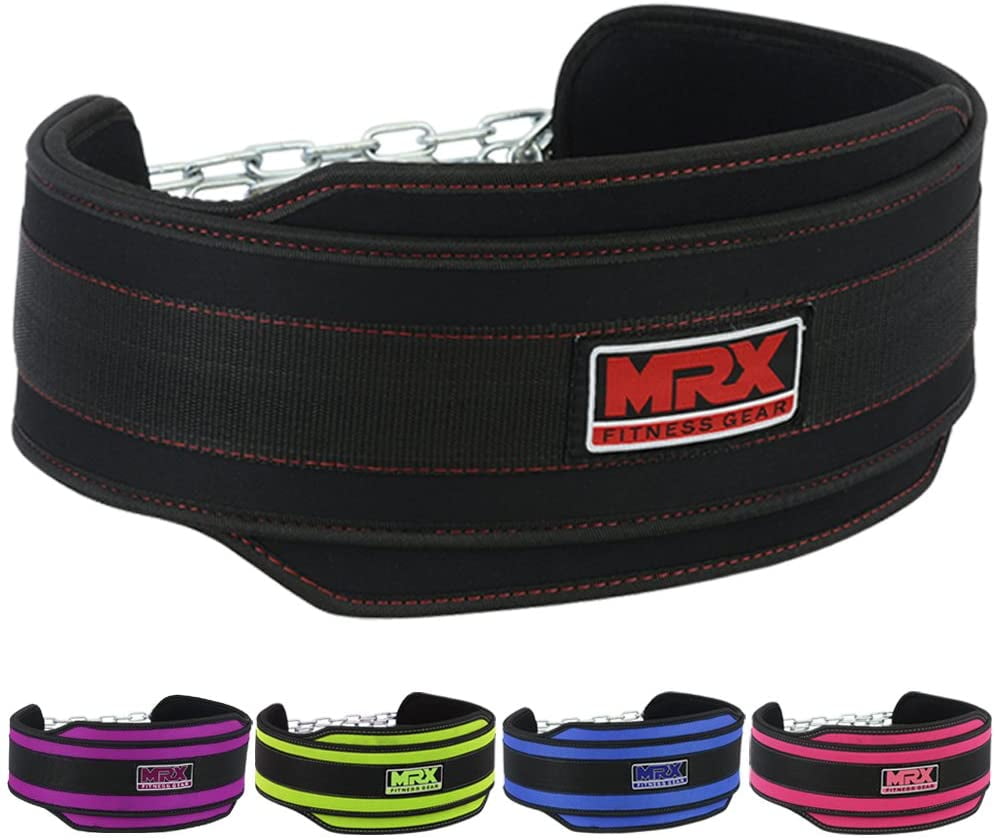 ONEX Dipping Belt Gym Powerlifting Weightlifting Back Vest Chain Support Belts Fitness Strength Training Bodybuilding Dip Workout Exercise