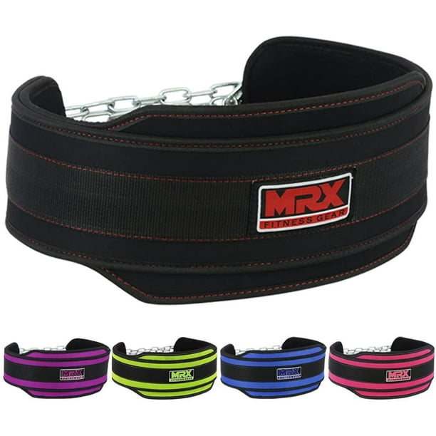 MRX Weightlifting Dip Belt Bodybuilding Training Fitness Gym Workout