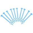 thumbnail image 1 of Raindrops 10pcs Portable Key Hangers Blue Silicone Hooks for General Users Convenience, 1 of 6