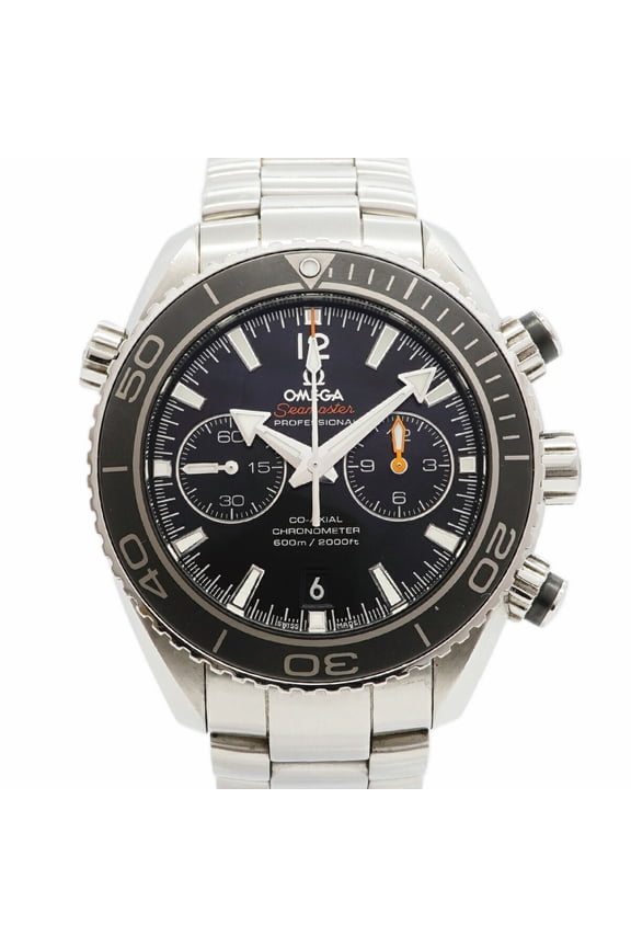 Pre-Owned Omega Seamaster Planet Ocean 232.30.46.51.01.001 Black Dial Men's Watch