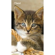 Mead Academic 2-Year Pocket Planner, Puppies and Kittens