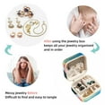 thumbnail image 4 of Fish Travel Portable Square Jewelry Box Earring Organizer Necklace Holder Bracelet Holder Display Case Decorative Box Jewelry, 4 of 6
