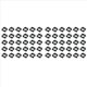 thumbnail image 1 of 60 Piezas Soporte de Batería de Empalme 18650, Soporte de Batería de Litio, Espaciador de 1 Celda, Soporte de Plástico para Batería de Litio, 1 of 5