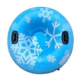 thumbnail image 3 of Colaxi Inflatable Snow Tube Inflatable Sled Gift Cold Resistant for Sledding Skiing Tube Christmas Snow Sledge for Family Activities Blue, 3 of 8