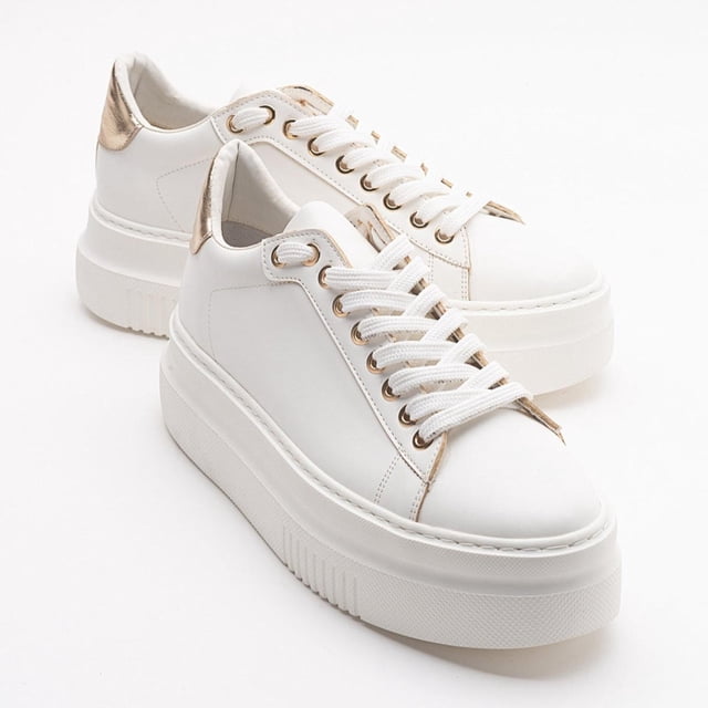 Violette - Tennis Blancos con Plataforma blanco 22 CM