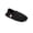 BLACK, variant on Cozy Comfort Men's Travel Jersey Knit Slipper Socks