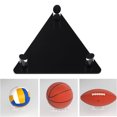 thumbnail image 2 of Ball Stand Stable Thickened Hollow Design Fall-resistant Solid Display Acrylic Triangle Soccer Volleyball Holder Ball Sports, 2 of 7