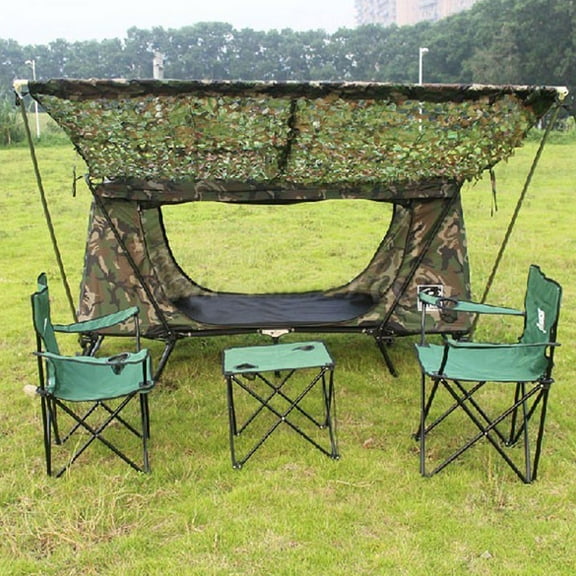 SASABAXI Large Camo Netting 1Set 59x118in For Camping And Bird Watching