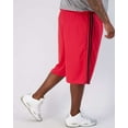 thumbnail image 3 of Real Essentials Men's Big & Tall 3-Pack Dry Fit & Mesh Active Athletic Perfomance Shorts (3X-5X), 3 of 5