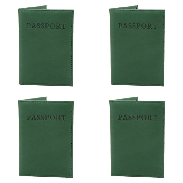Estuche para Pasaporte 4 Piezas Porta Pasaporte Porta Pasaporte para Cartera de Pasaporte de Viaje Rendimiento Probado Jadeshay A