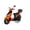Orange, variant on X-Pro Maui 50cc Gas Moped Scooter for Adults – Automatic Transmission with 10" Aluminum Wheels, Electric/Kick Start!