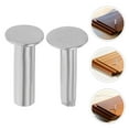 thumbnail image 2 of Eease 7 Pairs Stainless Steel Rivets for Knife Handles Heavy Duty Cutlery Fastener Knife Making Pins Wooden Grip Handle Fasteners 2cm, 2 of 10