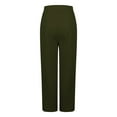 thumbnail image 3 of BXINGOHAI Women's Yoga Pants Wide Leg Sweatpants for Women Comfy Lounge Workout Pants With Pockets Green,M, 3 of 5