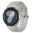 thumbnail image 1 of Restored Samsung SM-R875UZSAXAA Galaxy Watch4 Aluminum Smartwatch 44mm LTE, Silver (Refurbished), 1 of 1