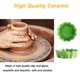 thumbnail image 4 of Cuenco de comida para hámster, plato de comida para animales pequeños de cerámica, evita que se vuelque y se mueva, 4 of 8