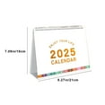 thumbnail image 3 of 2024-2025 Desk Calendar - Standing Flip 12 Months Calendar From Junuary 2025 - July 2026, Desk Calendar With To-Do List,Pink-Floral, Large Desk Calendar Clearance, 3 of 4