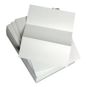 Domtar Custom Cut-Sheet Copy Paper 24 lb 8 1/2 x 11 White Perfed Every 3 2/3" 1 RM 451332