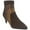Brown Multi, variant on Impo Womens Eila Faux Suede Ankle Booties
