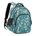 thumbnail image 2 of ALAZA Skeleton Dancing School Backpack Elementary Bag Bookbag Travel Rucksack, 2 of 6