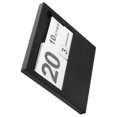 thumbnail image 3 of Minkissy Home Decor Perpetual Calendar Black Rectangular Blocks Reusable Office Supply 1Pcs, 3 of 6