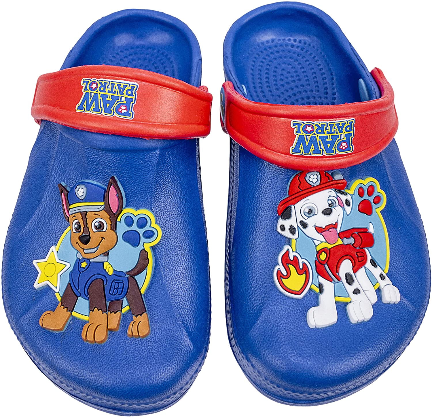 Toddler Size 7 to Kids Size 12 Paw Patrol Toddler Molded Clog with Backstrap 