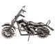 thumbnail image 1 of Juguete de motocicleta Modelo de tractor de motocicleta de metal hecho Decoración de oficina La motocicleta ama las ilustraciones Magideal Juguete de motocicleta, 1 of 7