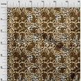 thumbnail image 2 of oneOone Cotton Poplin Twill Brown Fabric Animal Skin Craft Projects Decor Fabric Printed By The Yard 56 Inch Wide-SAS, 2 of 4