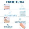 thumbnail image 3 of Youkk 10 Pieces Wound Patch Set Self-Adhesive Tape Sticker Shower Bath First Tool, 3 of 6