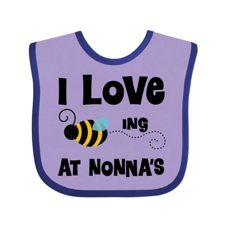 

Inktastic Nonna s House Bee Gift Baby Boy or Baby Girl Bib