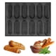 thumbnail image 1 of Silicone Pan-Non-Stick Perforated French Bread Pan Forms,Hot Dog Molds , Baking Liners Mat Bread Mould, 1 of 5