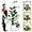 Black, variant on Grow Lights for Indoor Plants Full Spectrum, 80 LEDs 3 Colors Grow Light, 65in Plant Lights for Indoor Growing with 360°Gooseneck, 6/12/16H Timer, 5 Brightness, Height Adjustable, White Pair