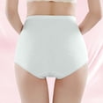 thumbnail image 6 of Frostluinai Women's Over The Bump Maternity Briefs High Waist Cotton Adjustable Waistband Belly Support Pregnancy Panties, 6 of 9