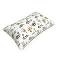 thumbnail image 2 of Haiem Pillowcase for Hair and Skin Queen - Snake Printed Soft Pillowcase with Envelope Closure-14"x20", 2 of 8