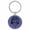 Purple, variant on Cavalier King Charles Spaniel Dog Red Laser Engraved Leatherette Keychain Backpack Pull - 1.5 x 3 Inches