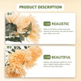 thumbnail image 1 of Greenadscape 4Ud Flor Artificial De Seda Africana Para De Y Hogar, 1 of 8