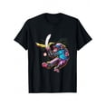 thumbnail image 1 of T Shirt Monkey Banana Baseball Funny Vintae Baseball Lover, 1 of 5