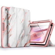 Suritch Case for iPad A16 11th Gen 11 inch 2025 / iPad 10th Gen 10.9 inch with Screen Protector and Pencil Holder Tri-fold Stand Auto Wake/Sleep