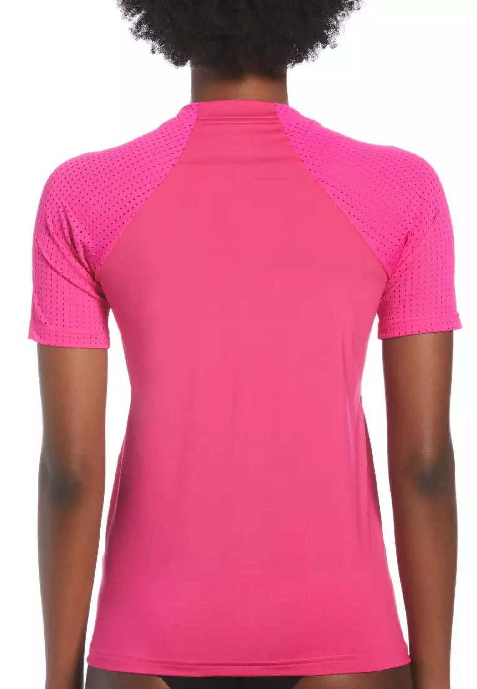 nike women's short sleeve rash guard